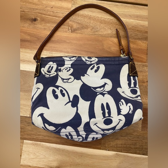 RARE Disney Dooney & Bourke MICKEY FACES Small Handbag Purse - Picture 3 of 6